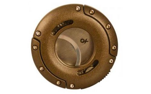 Xikar szivarvágó XO - kerek, bronz