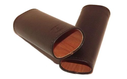 Szivartok - 2 szivar részére, bőr, Ambiente (12cm)