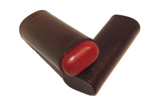 Szivartok - 2 szivar részére, bőr, Ambiente (12cm)