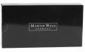 Szivartok, cigarillo tok - fekete, Martin Wess (10x6cm)