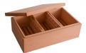 Humidor 80-90 szivar részére, natur spanyol cédrusfa szivar tároló doboz - Achenty!