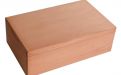 Humidor 80-90 szivar részére, natur spanyol cédrusfa szivar tároló doboz - Achenty!