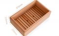 Humidor 80-90 szivar részére, natur spanyol cédrusfa szivar tároló doboz - Achenty!