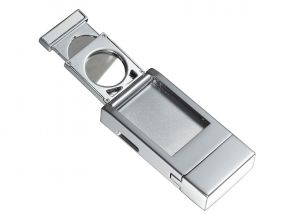 Szivaröngyújtó Caseti Chamonix  - csíkos / króm