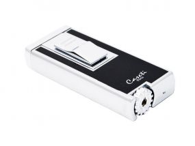 Szivaröngyújtó Caseti Nantes - ezüst / fekete