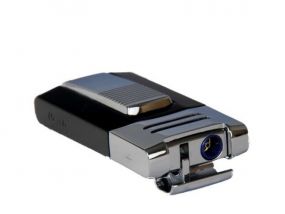 Szivaröngyújtó Caseti Flower - króm / fekete