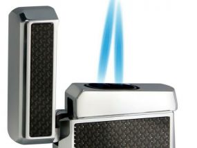 Szivaröngyújtó Caseti Marseille - karbonszálas / ezüst