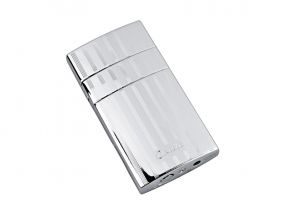 Szivaröngyújtó Caseti Nizza - csíkos króm