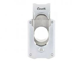 Caseti Szivarvágó - csiszolt króm (53-as gyűrűméretig)