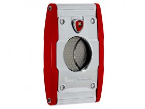 Szivarvágó Lamborghini Precisione - piros/króm