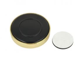 Humidor 40 szál szivar részére, piros, spanyol cédrusfa szivar doboz, fém keretes, párásítóval, hygrométerrel - Angelo