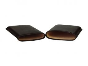 Szivartok, cigarillo tok - fekete, Martin Wess (10x6cm)