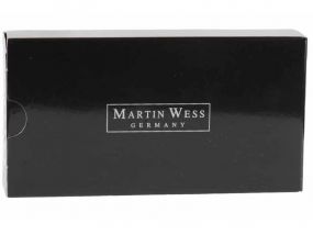 Szivartok, cigarillo tok - fekete, Martin Wess (10x6cm)