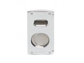 Luxus Szivarvágó - S.T.Dupont V-Cut + Guillotine, ezüst