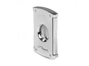 Luxus Szivarvágó - S.T.Dupont MaxiJet - ezüst, rácsos mintás