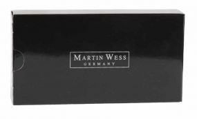 Szivartok, cigarillo tok - Burgundy, Martin Wess (10x5cm)