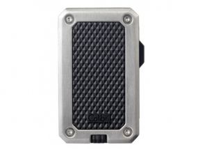 Colibri Rally szivaröngyújtó - króm/fekete, szúrólángos