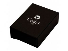 Colibri Rally szivaröngyújtó - króm/fekete, szúrólángos