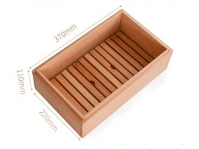 Humidor 80-90 szivar részére, natur spanyol cédrusfa szivar tároló doboz - Achenty!