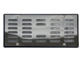 Akrylpolimer kristályos humidor-párásító - ezüst színű fedéllel (15,5 x 7 x 2 cm)