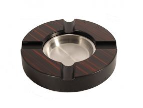 Humidor 30 szál szivarnak, üvegtetős, matt sötétbarna + AJÁNDÉK szett!