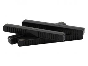 Humidor szekrény 80 szál szivarnak, spanyol cédrusfa, 4 fókkal, külső higrométer, üveg ajtós - Makassar, Achenty