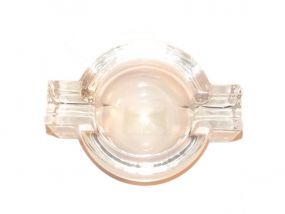 Szivar hamutál - Üveg, Kör alakú