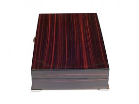 Humidor 30 szál szivar részére, szivartartó doboz, párásítóval - Achenty!