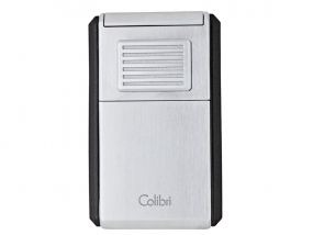 Colibri szivar öngyújtó - szúrólángos, króm "férfias" (158g !)