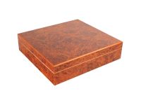 Humidor 20 szál - spanyol cédrusfa szivar tároló doboz, párásítóval - bruyere