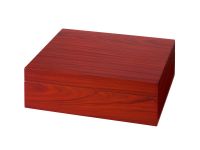 Humidor 50 szál szivar részére, cédrusfa szivar doboz, párásítóval, hygrométerrel - bubingafa, Angelo