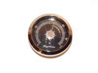 Humidor hygrométer - fekete színű, Angelo (45mm)