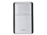 Colibri szivar öngyújtó - szúrólángos, króm "férfias" (158g !)